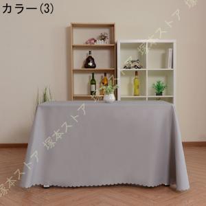 長方形テーブルクロス ポリエステル 農家 テラ...の詳細画像3