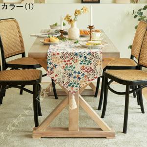 テーブルランナー 北欧 テーブルクロス モダン...の詳細画像1