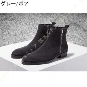 ビジネスシューズ メンズ ブーツ 防水 防滑 ...の詳細画像4