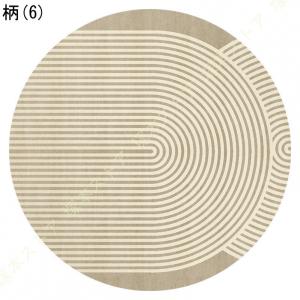 カーペット 円形 ラグマット 低反発 洗える ...の詳細画像4