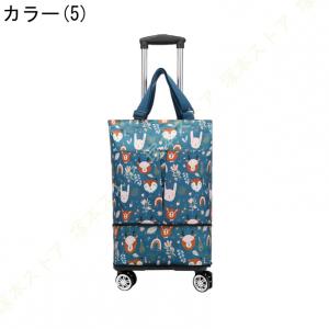 保冷 ショッピングカート 2段拡張可能 折りた...の詳細画像4