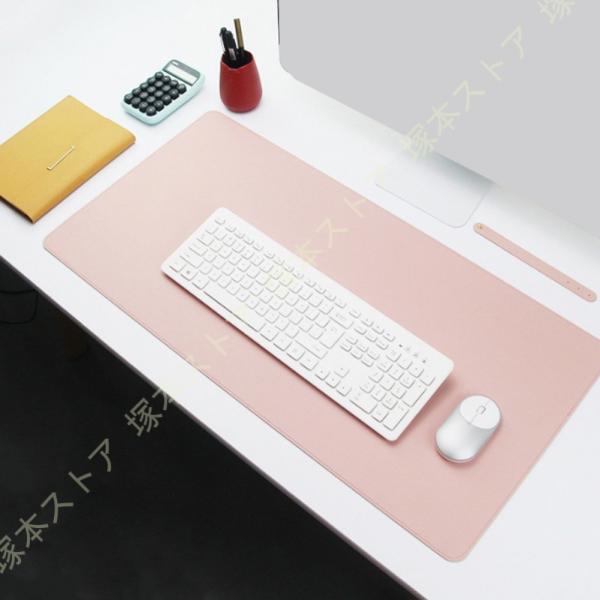 デスクマット テーブルマット デスクパット マウスパッド PUレザー ラップトップマット 滑り止め ...