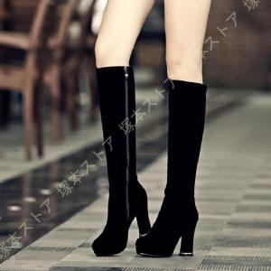 Pleaser（プリーザー） demonia デモニア ロングブーツ 厚底 ウェッジ