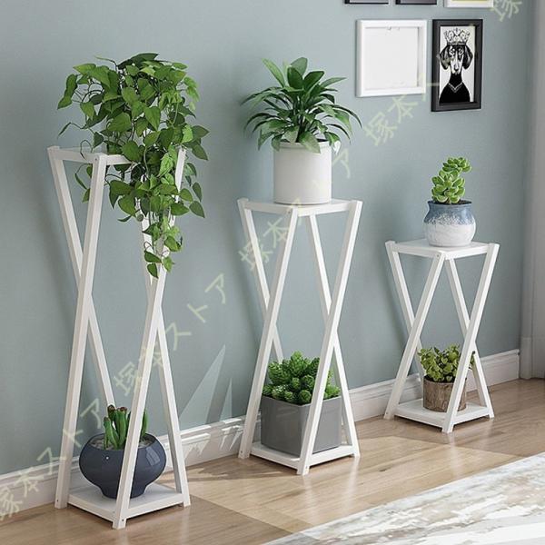 フラワースタンド ガーデニング 棚 花台 アイアン製安定 園芸ラック 庭造り 整理 園芸 植木鉢置き...
