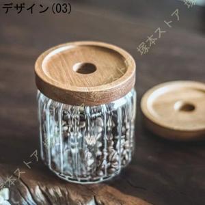 コーヒー 豆 保存 容器 ガラス密閉保存瓶 保...の詳細画像3