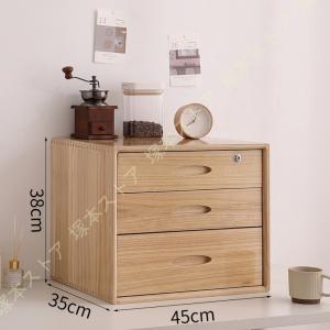 東谷 レターケース 浅型 5段 引出し 木製チェスト レトロ 卓上