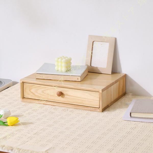 鍵付き 大容量 引き出し オシャレ スタッキングチェスト 収納ボックス 木製 アンティーク風 組み合...