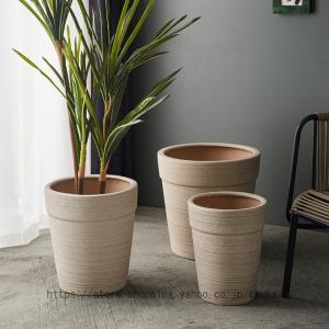 大型　陶器　観葉植物植木鉢　キャスター付 Amazon | Auyyhui植木鉢 陶器 観葉植物 鉢 大型 陶器鉢 観葉植物