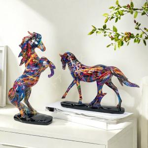 跳ね馬 オブジェ 置物 全長70cm 全長58cm 大きい 装飾 馬 インテリア