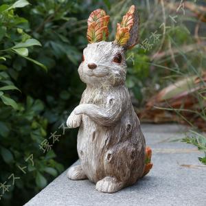 マスコット ウサギ 置物 インテリア （ オブジェ アニマル うさぎ