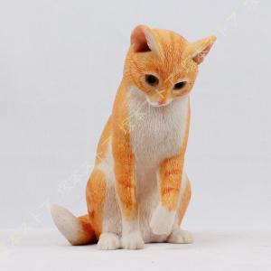 香箱ねこ レジン製 野川農園 猫 茶トラ ネコ : PEGマーケット - 通販