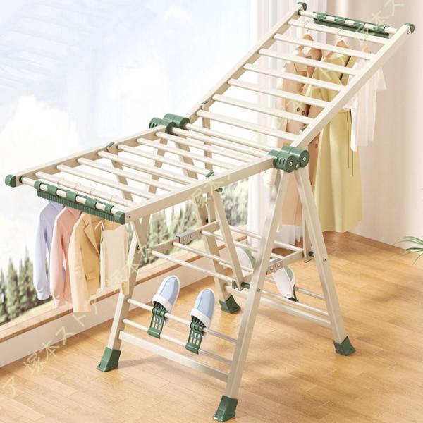 物干しラック 室内 物干しスタンド 洗濯干し 布団干し タオル干し 折り畳み 幅140cm 物干しハ...