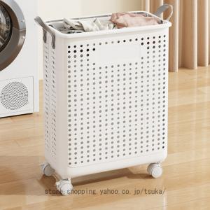 洗濯かご ランドリーバスケット 容量 洗濯物入れ 通気性 キャスター付き 洗濯カゴスリム 折りたたみ ランドリーバスケット おしゃれ 大容量