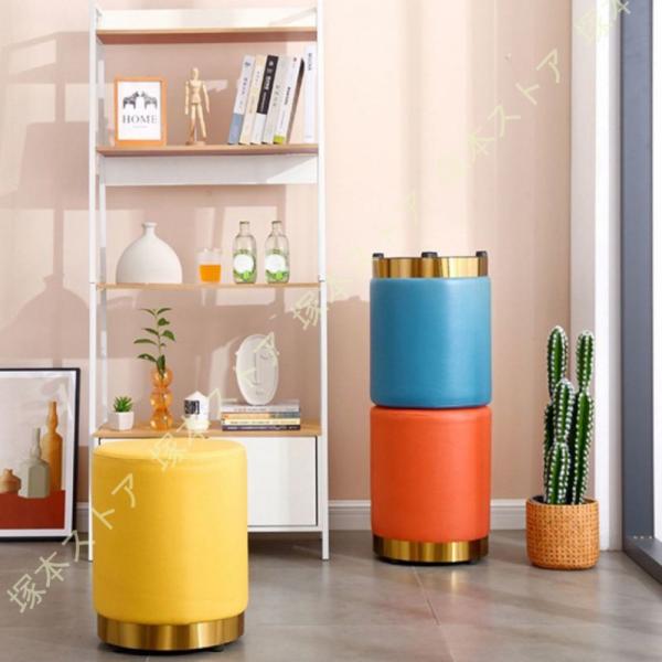 スツール おしゃれ 丸 ラウンドスツール 丸椅子 チェア 椅子 いす 丸スツール 丸いす チェア チ...