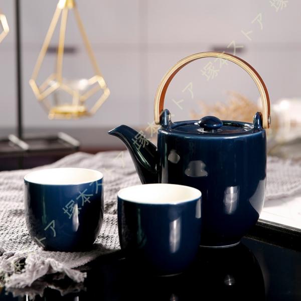 色絵丸紋 急須茶器セット 急須 500ml 湯呑2客 80ml 化粧箱入 ギフト 御祝 結婚祝 出産...