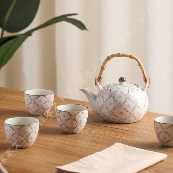 急須茶器セット 急須 455ml 湯呑4客 99ml 木箱入 ギフト 御祝 結婚祝 出産祝 新築祝 ...