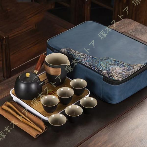 急須茶器セット 急須 275ml 湯呑6客 42ml 木箱入 ギフト 御祝 結婚祝 出産祝 新築祝 ...