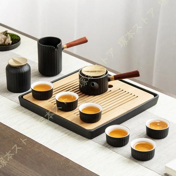 蓋付茶器セット 茶器セット 急須 茶こし付き 湯呑み 陶器 結婚 出産 内祝い 引き出物 金婚式 誕...