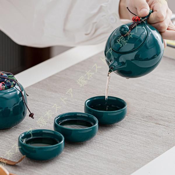 蓋付茶器セット 茶器セット 急須 茶こし付き 湯呑み 陶器 結婚 出産 内祝い 引き出物 金婚式 誕...