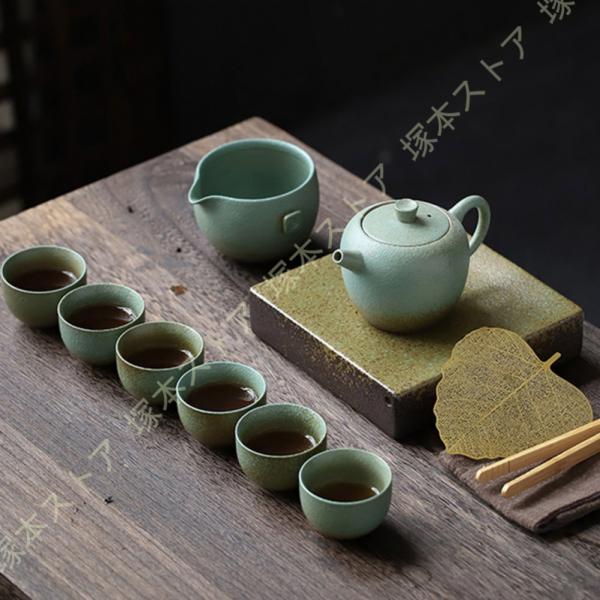 蓋付茶器セット 茶器セット 急須 茶こし付き 湯呑み 陶器 結婚 出産 内祝い 引き出物 金婚式 誕...