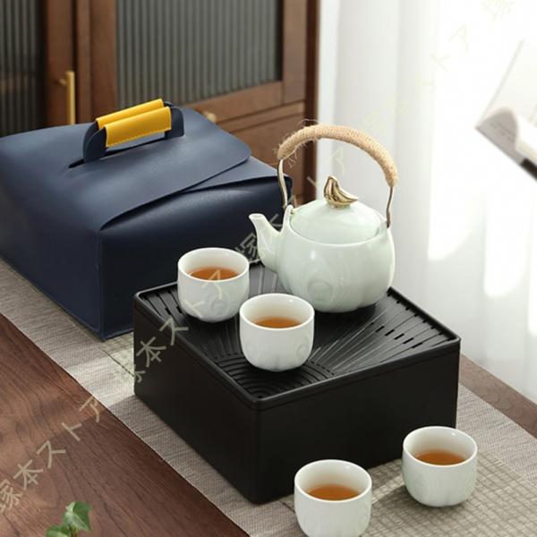 蓋付茶器セット 茶器セット 急須 茶こし付き 湯呑み 陶器 結婚 出産 内祝い 引き出物 金婚式 誕...