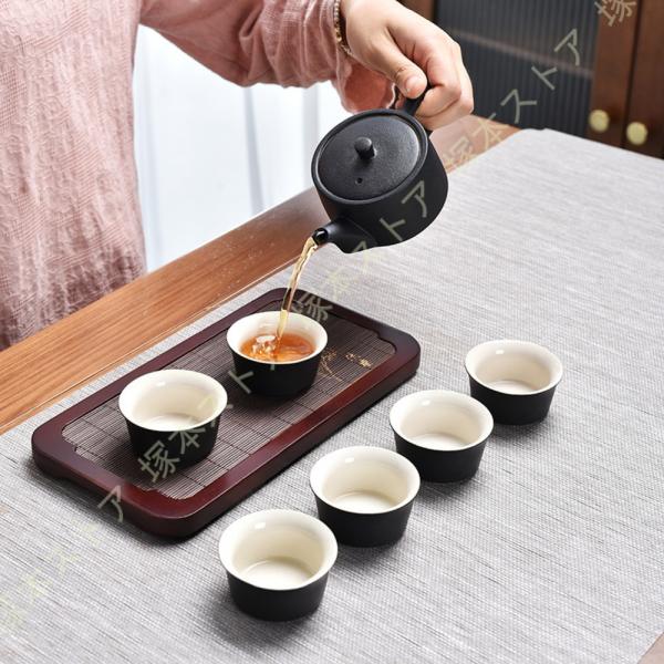 急須茶器セット 急須 150ml 湯呑6客 50ml 木箱入 ギフト 御祝 結婚祝 出産祝 新築祝 ...