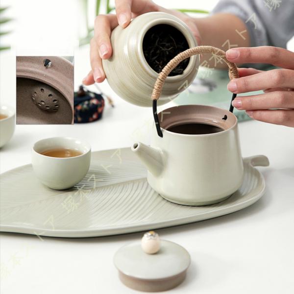 花水彩 4客ポット茶器 ポット 急須 こうおんゆうやく 紅茶 湯呑み コーヒー まったり おすすめ ...