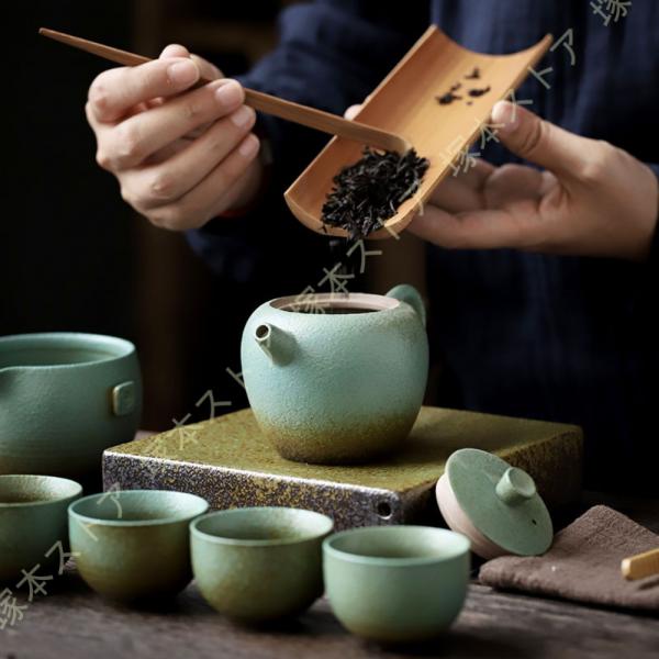 急須茶器セット 急須 210ml 湯呑8客 60ml 木箱入 ギフト 御祝 結婚祝 出産祝 新築祝 ...