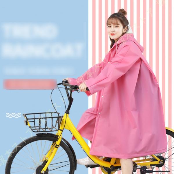 レインコート 自転車 ロング ポンチョタイプ 二重つば 防水 雨合羽 雨具 通学用 レイン コート ...