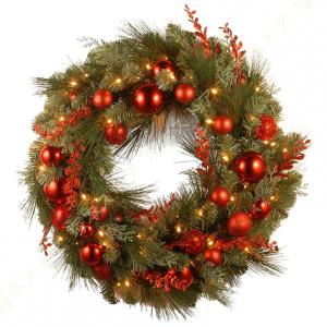 クリスマス リース グリーンリース ナチュラル...の詳細画像2