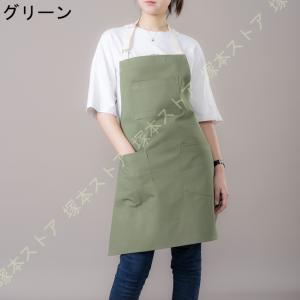 エプロン H型 調節可能 動きやすい おしゃれ...の詳細画像4