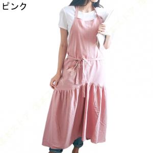 エプロン 女性用 おしゃれ フリル かわいい ...の詳細画像2