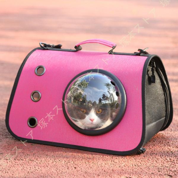 猫 キャリー 猫 キャリーバッグ 防音 犬 キャリー ペット 犬 キャリーバッグ 宇宙船カプセル型 ...