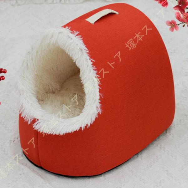 犬 ベッド 猫 ベッド 冬 ドーム型 犬 ベッド ドーム 犬小屋 小型犬 お昼寝 キャットハウス 小...