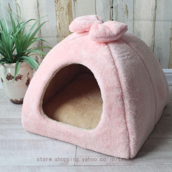 ペットハウス 犬 ドーム 室内 可愛い シンプル 小型犬 成猫用 ペットベッド 猫 ベッド 冬用 ド...