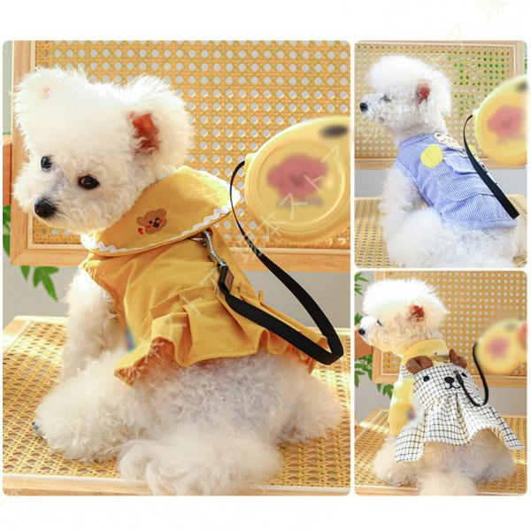 ペット服 犬 服 ワンピース 犬の服 猫の服 ペットドレス ペットウェア 犬の服 スカート 小型犬 ...