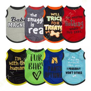 犬の服 春 夏 タンクトップ 小型犬用 Tシャ おしゃれ かわいい 夏 男の子 ベスト ペット洋服 シンプル ドッグウェア 涼しい 柔らかい シャツ 猫服 脱毛保護