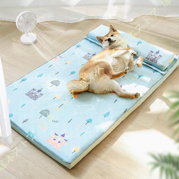 ペットマット 犬 ベッド ペットベッド ペットソファー 夏用 洗える 小中大型犬用 クッション 犬猫...