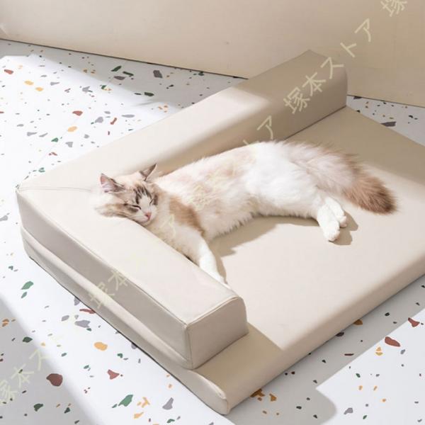 猫 ベッド 犬 ベッド 夏 エアコン 部屋用 ペットベッド クッション ふわふわ 柔らか おしゃれ ...