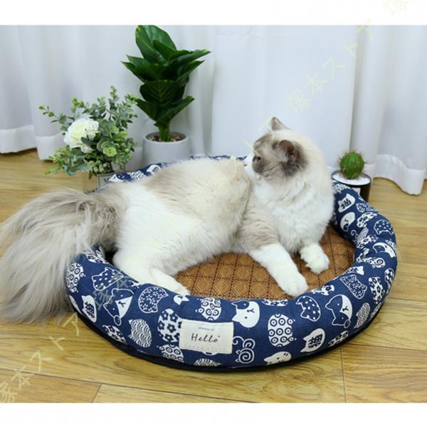 犬 猫 ソファ ベッド ペットベッド 夏用 小型犬用 犬用ベッド ドッグ キャット クッション 通年...