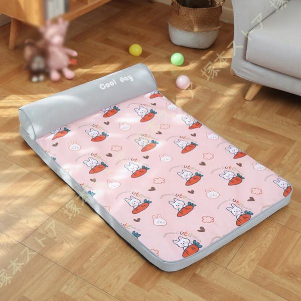 ペットベッド 夏用 犬 猫 ベッド マット 小型犬 ふわふわ 2WAY かわいい おしゃれ ペットソ...