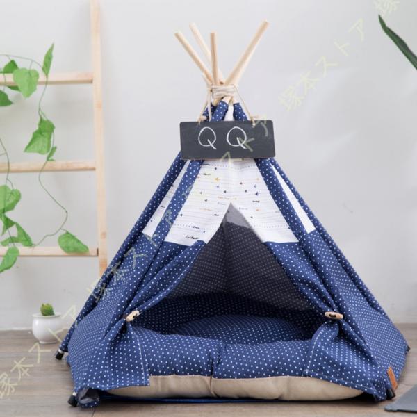 ペットテント ハウス 猫 小型犬 うさぎ ふわふわ 通年 夏用 可愛い クッション ソファ ペット用...
