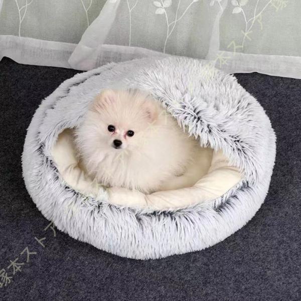 猫 ベッド ペットベッド 冬 猫 猫用 犬 犬用 小型犬 円形 洗える シンプル かわいい 可愛い ...
