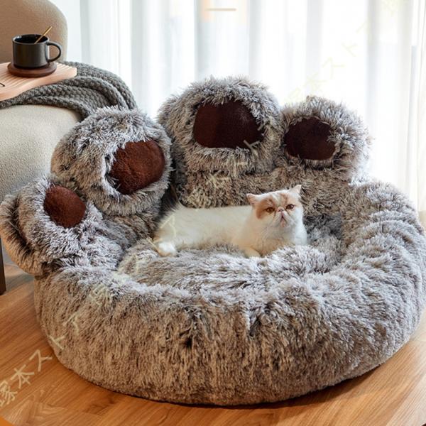 ペットベッド ペットソファー ペットクッション ぐっすり眠る マット 通年 クッション 猫 犬 ベッ...