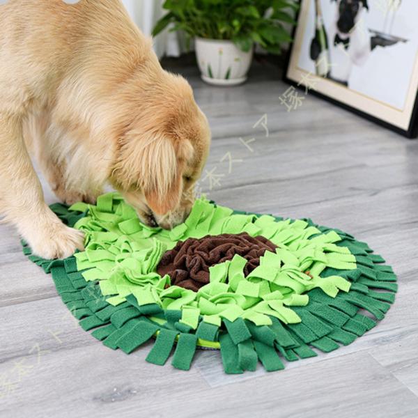犬 おもちゃ ノーズワークマット 嗅覚強化 運動不足解消 ストレス発散 分離不安 早食い防止 食いち...