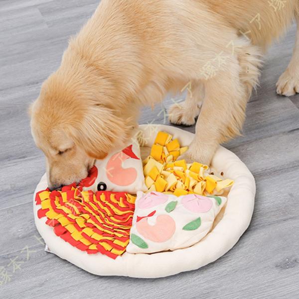 犬 おもちゃ ノーズワークマット 犬 知育玩具 訓練毛布 多色 嗅覚訓練マット 餌マット 頑丈 ペッ...