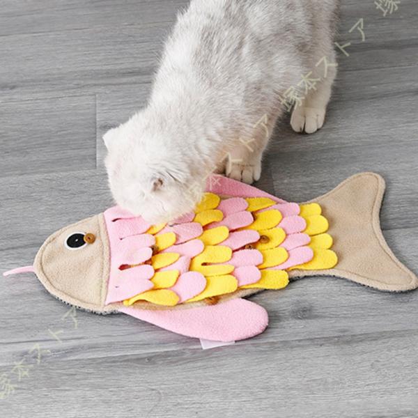 犬 おもちゃ ペットおもちゃ 犬用 知育玩具 ノーズワーク ノーズワークマット 嗅覚強化 訓練毛布 ...