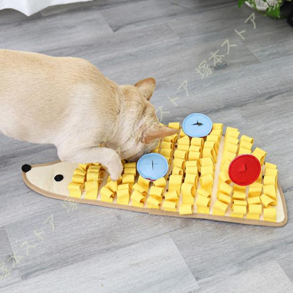 犬 ノーズワークマット 玩具 犬用 おもちゃ ノーズワーク マット 小型犬 おやつ隠しマット のーず...