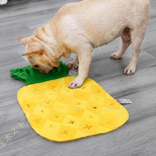 犬用スナッフルマット 犬ノーズマット おもちゃ 訓練毛布 トレーニングマット 洗濯可 餌隠し ノーズ...