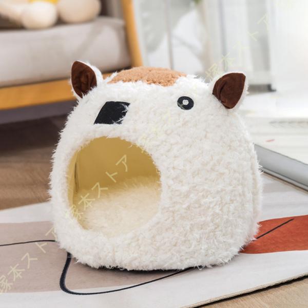 犬 猫 ペットベッド ベッド ドーム型 ペットハウス 2WAY ペットソファー ドーム型ベッド ペッ...